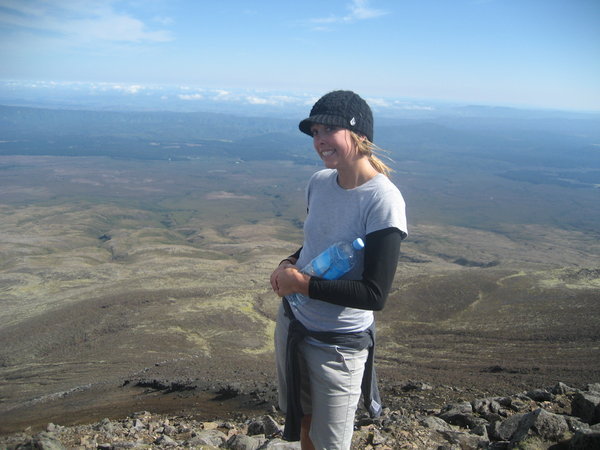 Me at the top of Mt. Tongariro
