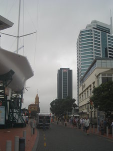 The streets of Auckland