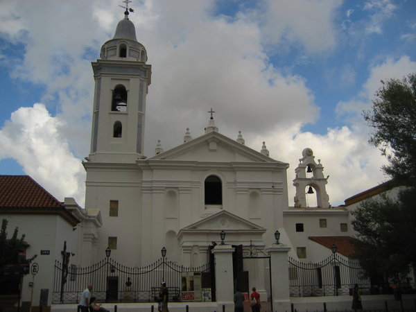 Old cathedral in Buenos Aires