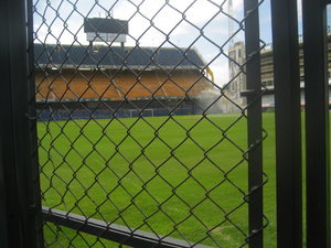 Boca Juniors stadium with no people!