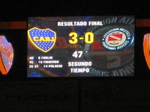 Boca wins 3-0