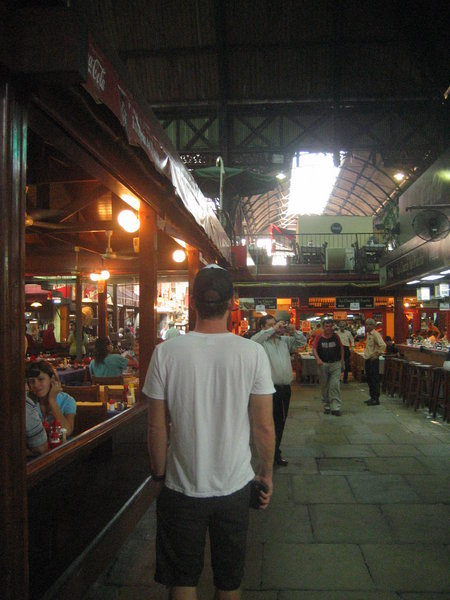 Walking through the mercado