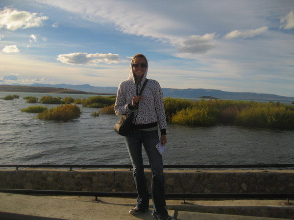 Me at Lake Argentina in El Calafate