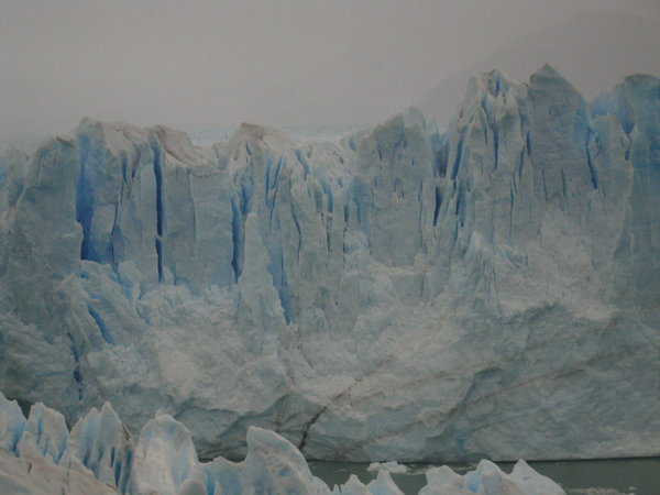 The amazing formation on Perito Moreno