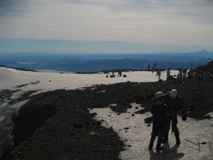 The top of Volcan Villarica