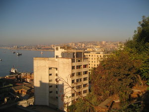 Views of the port from the hill