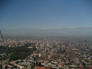 Views of Salta from the gondola