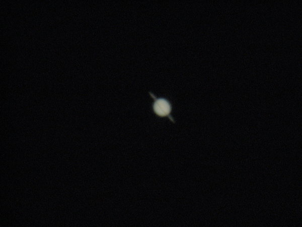 We saw Saturn!