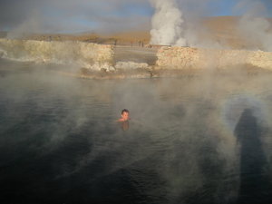 Jeff in the hot spring