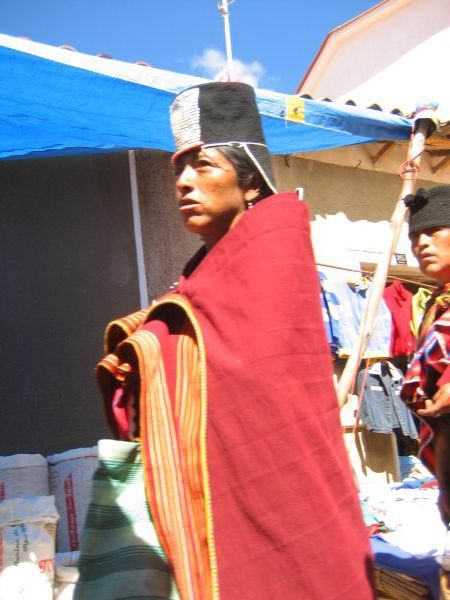 Local man in traditional dress