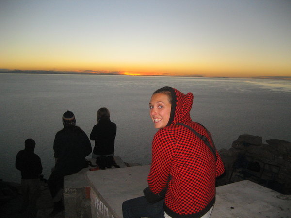 Sunset at Lake Titicaca