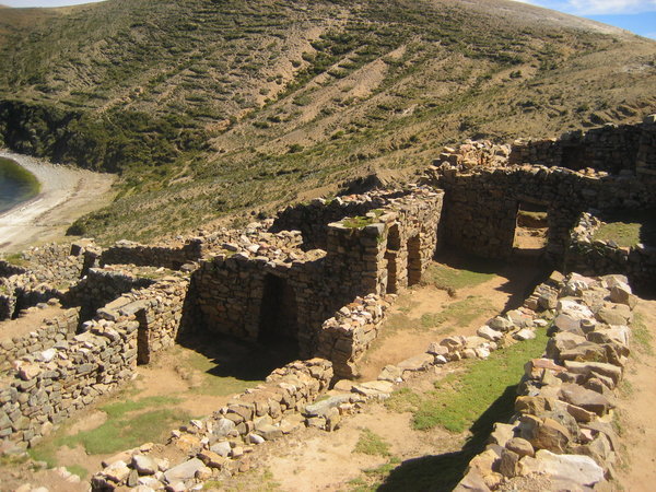 An overview of the ruins