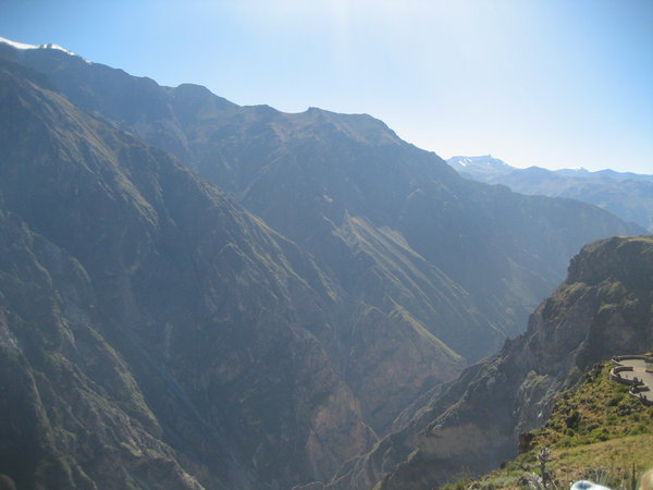 Arriving early at Colca Canyon