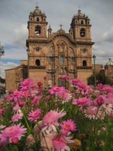 The beautiful cathedral in Plaza De Armas, Cusco