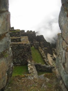 Inside Sayacmarca Ruins