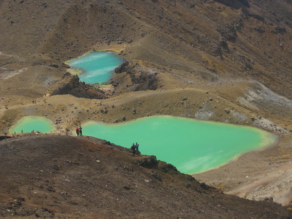 emerald color lakes