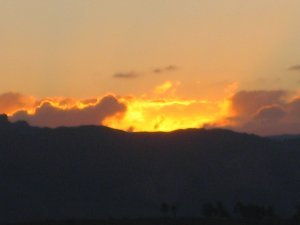 Sucre sunset