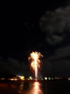 NYE Fireworks, Light and Firedancers on the Beach 2009,2010 003