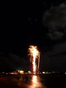 NYE Fireworks, Light and Firedancers on the Beach 2009,2010 002