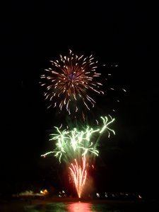NYE Fireworks, Light and Firedancers on the Beach 2009,2010 035