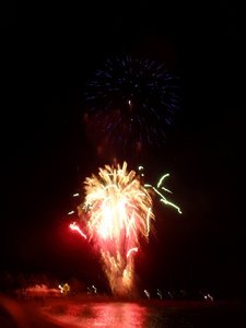 NYE Fireworks, Light and Firedancers on the Beach 2009,2010 033