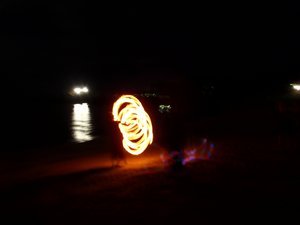 NYE Fireworks, Light and Firedancers on the Beach 2009,2010 012
