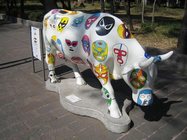 Lucha Libre Cow