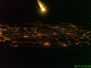 Kaunas from the plane