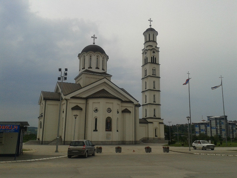Mosque-like church in Doboj