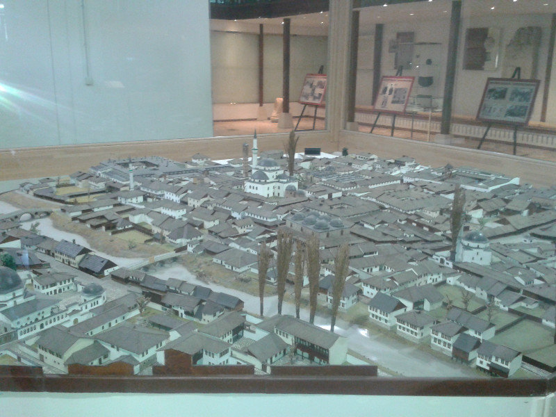 Scale model of Sarajevo