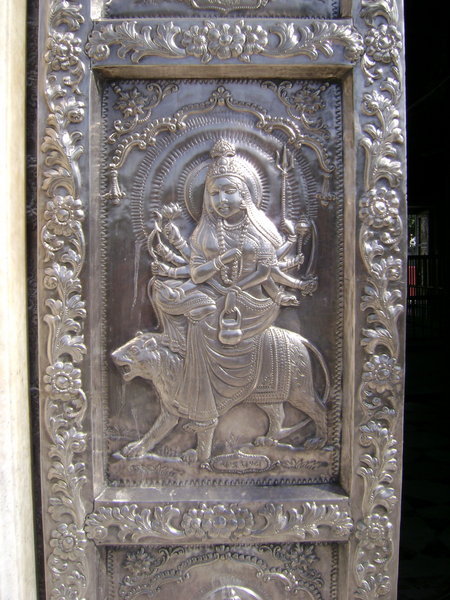 Door at the Durgiana Temple