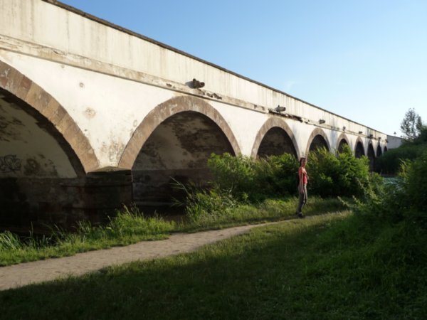 9 arches bridge in Hortobagyi, Puszta