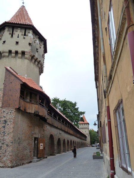 City wall of Sibiu