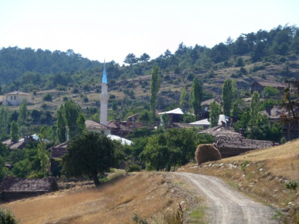 Typical inland village