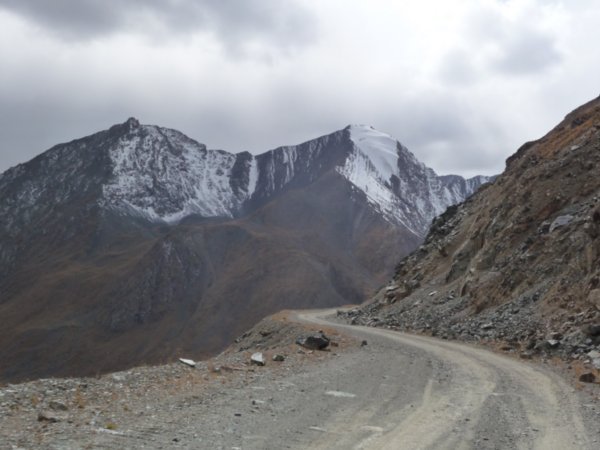 Track in the Central Tian Shan