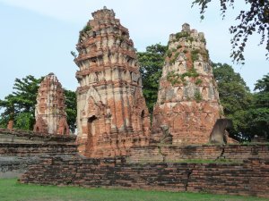 Temple ruins in Ayutthaya