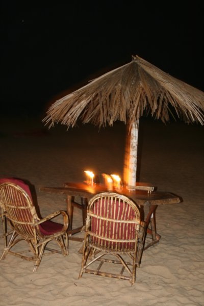 My Favourite Table & Chair on Patnam Beach
