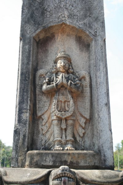 Hindu God on the Statue