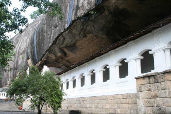 The caves room in the mountain side