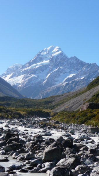 Mt Cook in the distance
