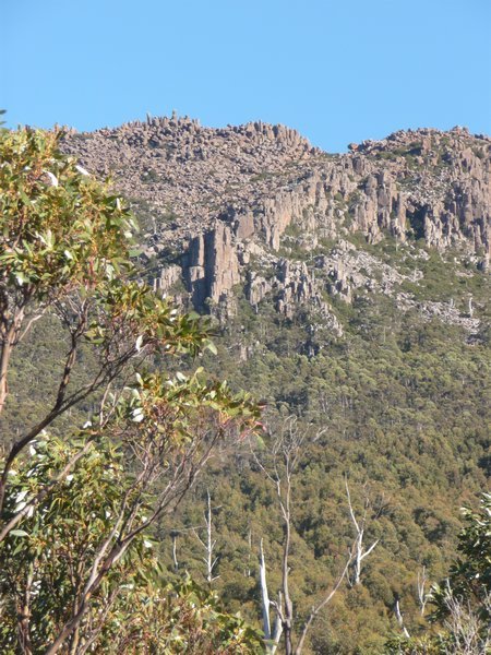 These rock formations are called the Organ Pipes