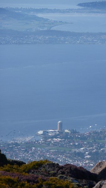 Hobart from Mount Wellington