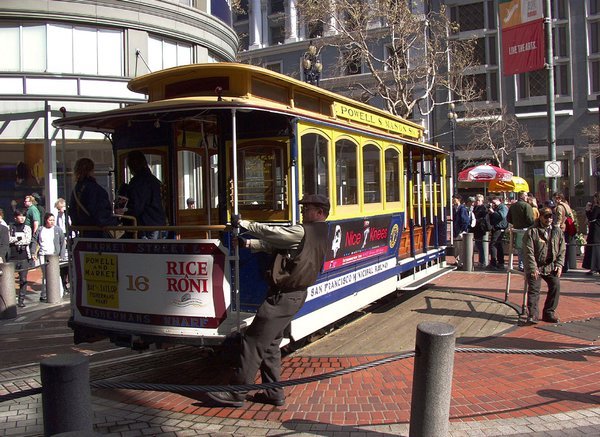 Cable Car at Union Square