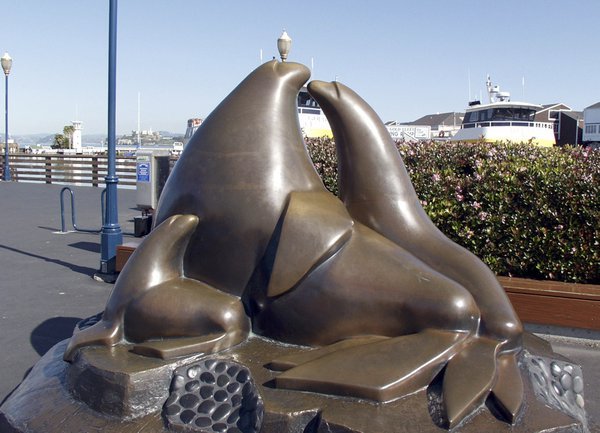 Statue at Pier 39