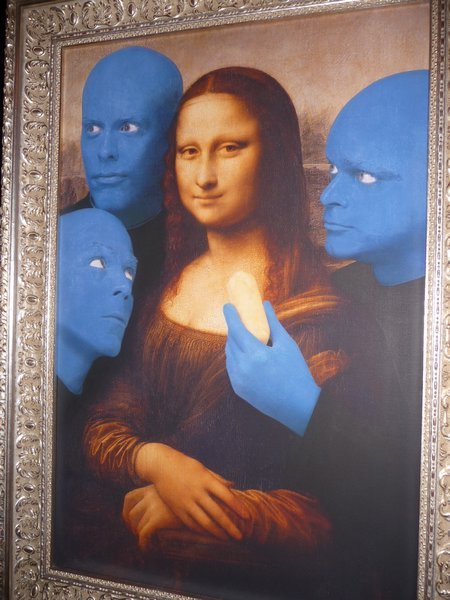 Blue Man Art