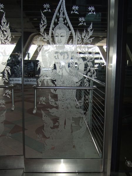 Glass Door Art