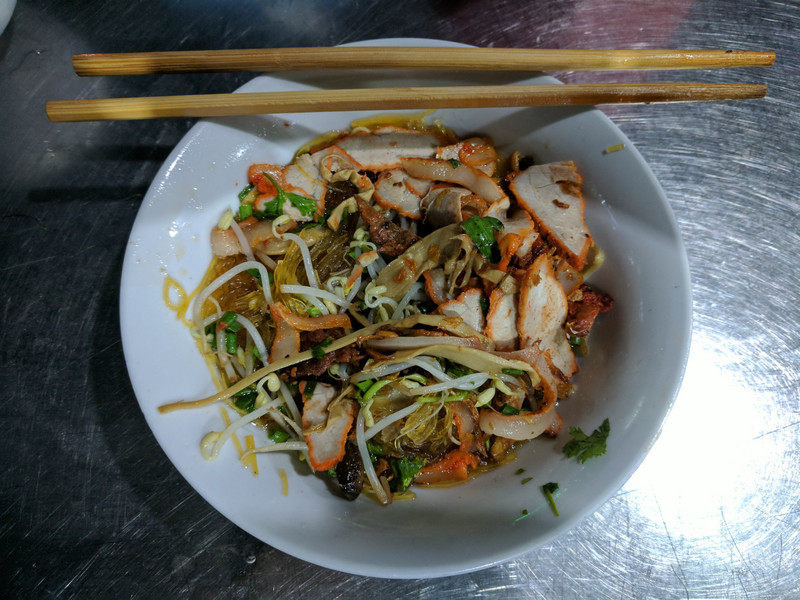 Fish noodle bowl