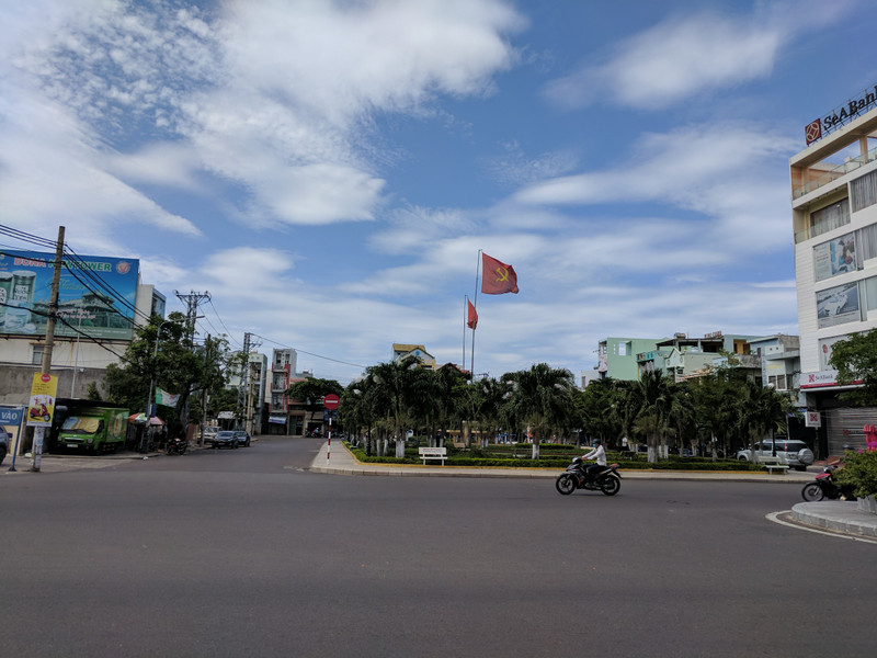 Roundabout in Qui Nhon