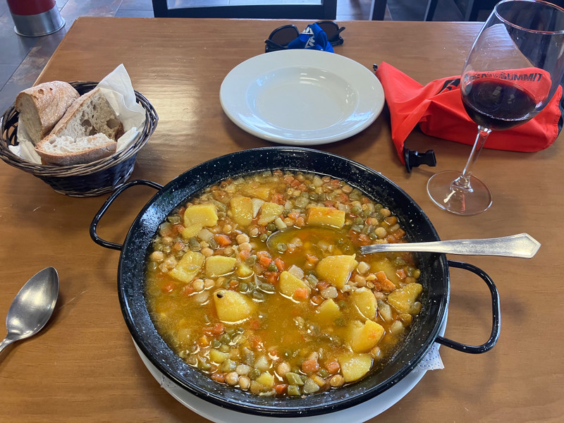 Delicious Asturian stew