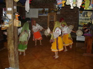 Locals Dancing in the Hotel